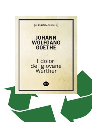 cover image of I dolori del giovane Werther